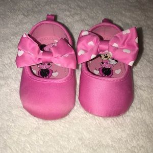 Minnie Mouse Costume slippers 12-18 months